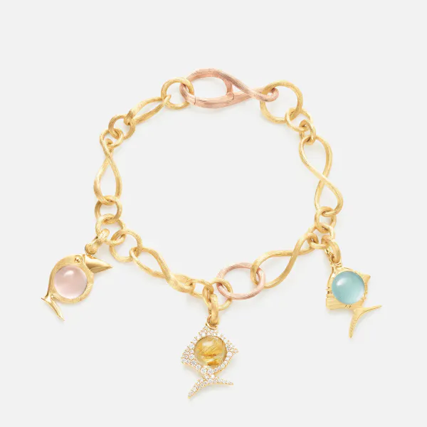 Ole Lynggaard Copenhagen Anheng The Bird Family Collection Rosenkvarts